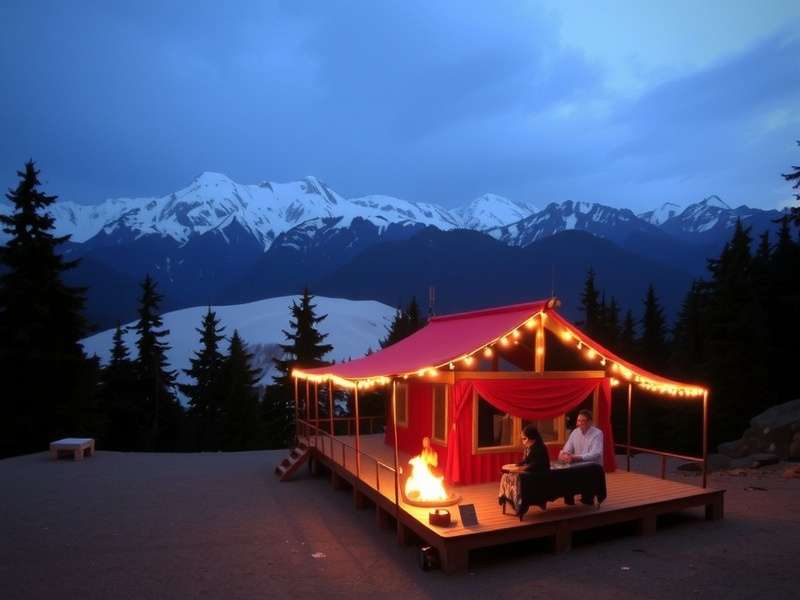 Enchanted Alpine Trek Himalayan Scenery